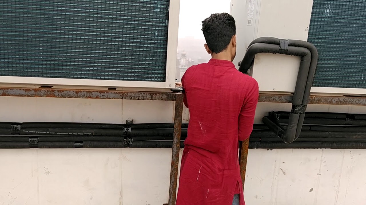 Ductable AC fitting and piping in Kanpur. 2019 YouTube