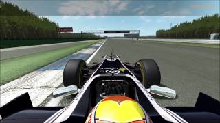 HDR F1 Cup II,  Hockenheim test rFactor F1RFT 2011 HD