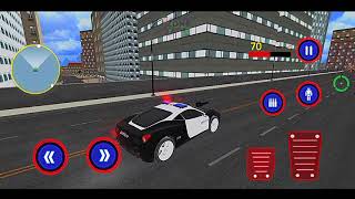 US Police Car Robot Transform: City Patrol Robot Game - Android Gameplay screenshot 5