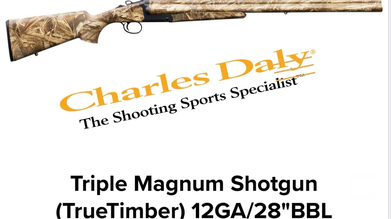 Charles Daly 12ga Triple Magnum Shotgun Review - New Waterfowl Shotgun option?