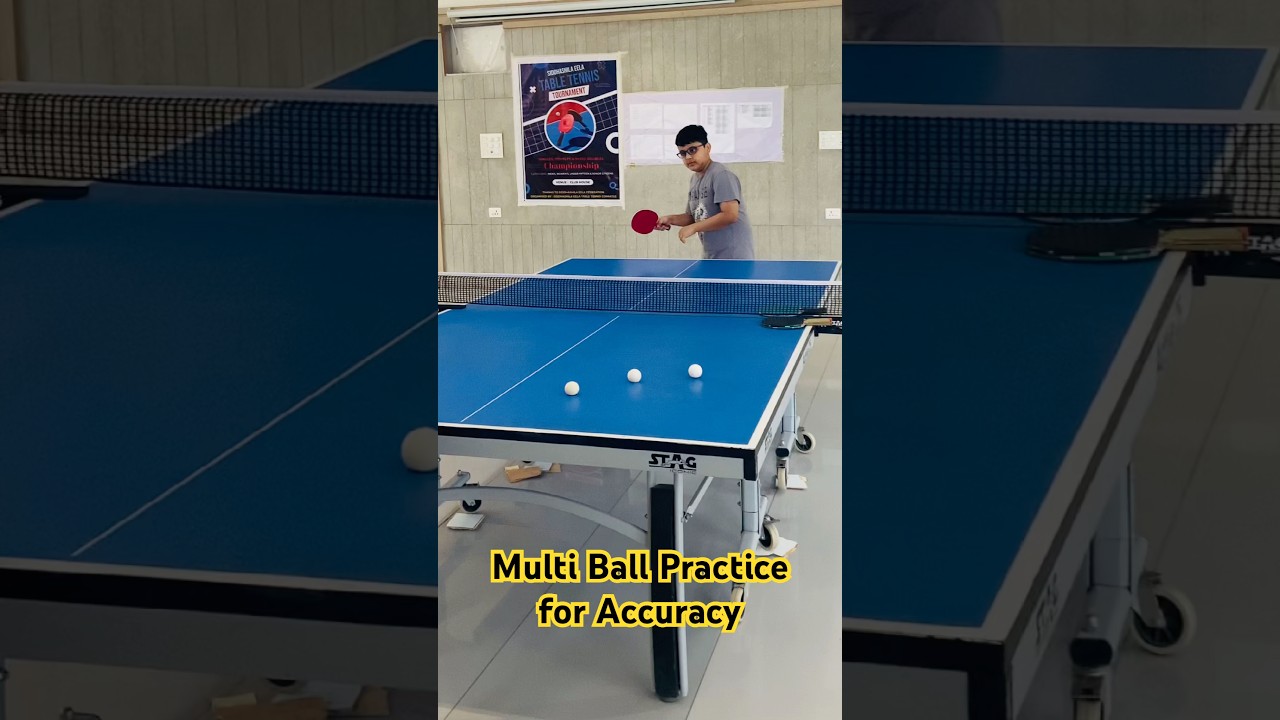 Multi Ball Practice for Accuracy