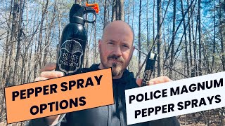 Five Pepper Spray Options from Police Magnum