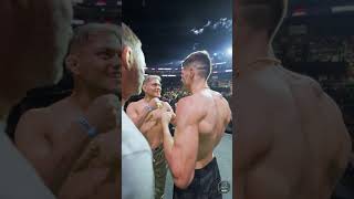 Joel Alvarez Vs Elves Brener Ufc Abu Dhabi Face-Off