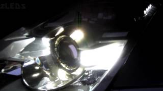 350z LED Ironman Headlight Startup Sequence by zLEDs