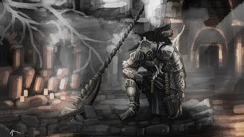 Dark Souls 3: Champion Gundyr; NG+2, Parry Only With Parrying Dagger, No Damage, No HUD