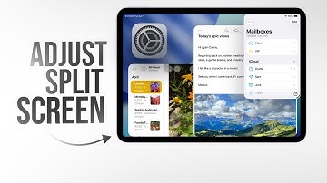 How to Adjust iPad Split Screen (tutorial)