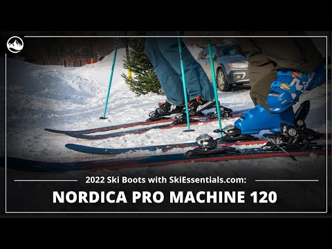 2022 Nordica Pro Machine 120 Ski Boots with SkiEssentials.com