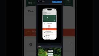 LaunchCut on a Landing page #smartphone #launchout #app #tech #ios #iosdev