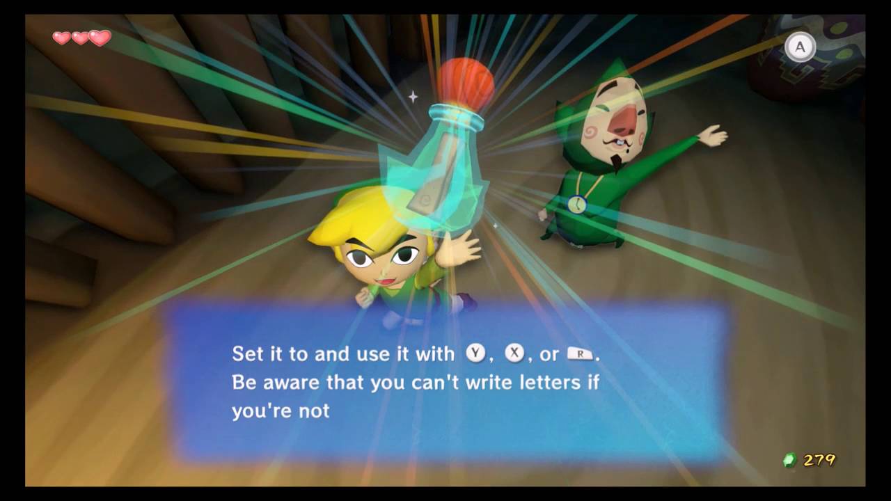 Zelda Wind Waker HD Freeing Tingle YouTube
