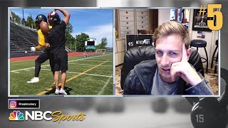 Top 9 at-home social sports moments: squats with pops to baseball gone wrong | NBC Sports Wealth