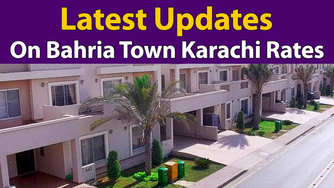 Latest updates on bahria town Karachi Prices rates after covid_19 l