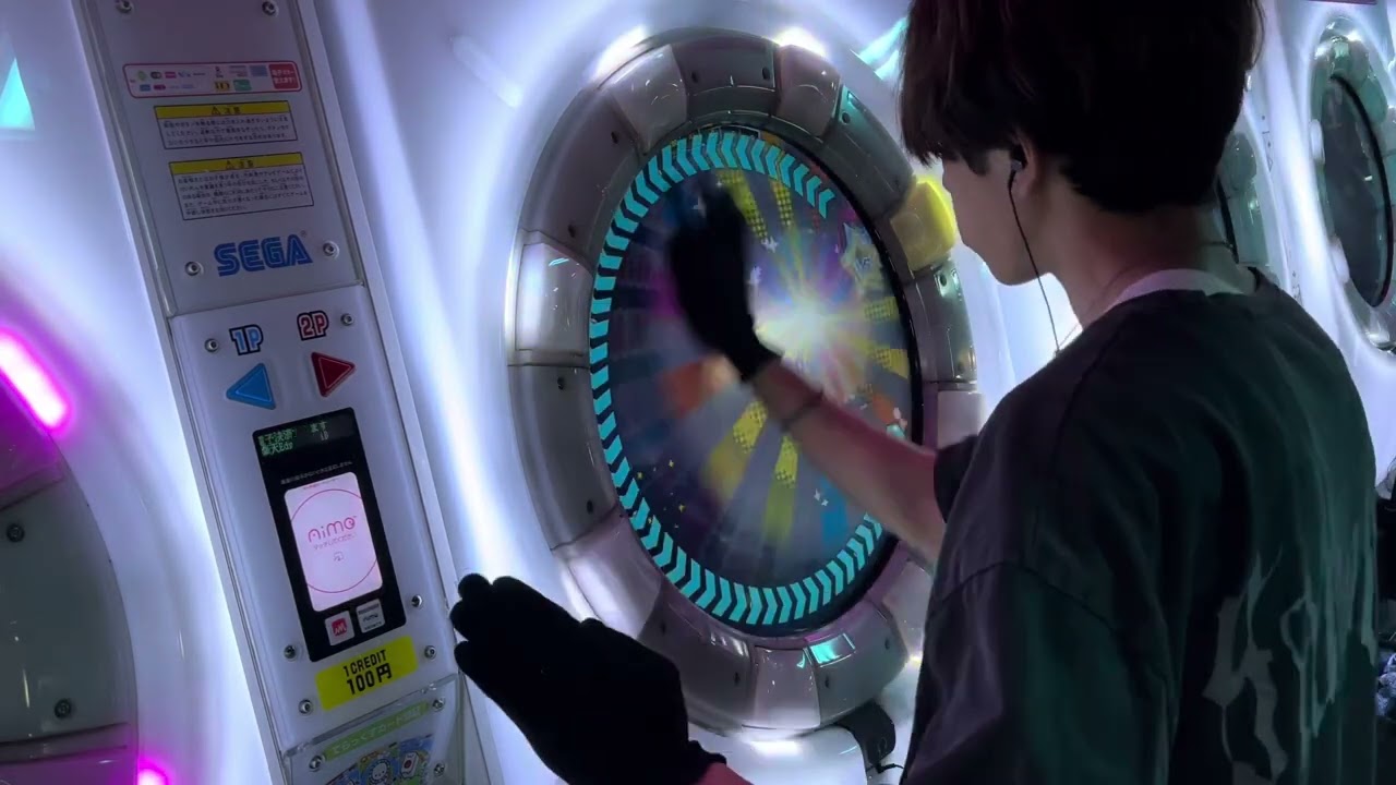 【maimai 手元動画】Hurtling Boys 理論値ALL PERFECT