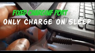 How to replace your Hp 15 laptop port-Hp acer asus dell laptop only charge when off or on sleep