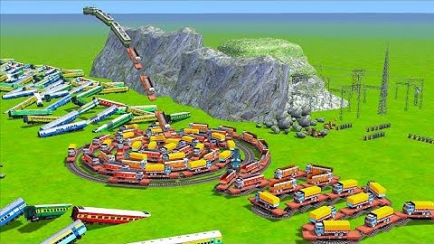 ONE TRACK CREZY BUMPY CROSSING WITH WAP9 LOCOMOTIVE RAILROAD CROSSING |Train Simulator| 