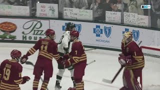 Top Goaltender Saves of the Game: Boston College at Michigan State | Big Ten Hockey | 10/12/2024