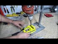 Homemade DRILL PRESS stand | HAND DRILL STAND
