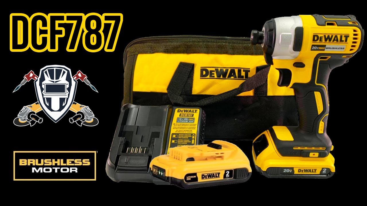 Unboxing y pequeña reseña Atornillador de impacto DEWALT DCF787 - YouTube