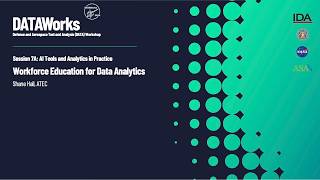 Session 7A: Workforce Education for Data Analytics