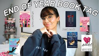 end of year book tag 2023 ~fave & worst book, prettiest covers, highest rated, reading goals, etc!)