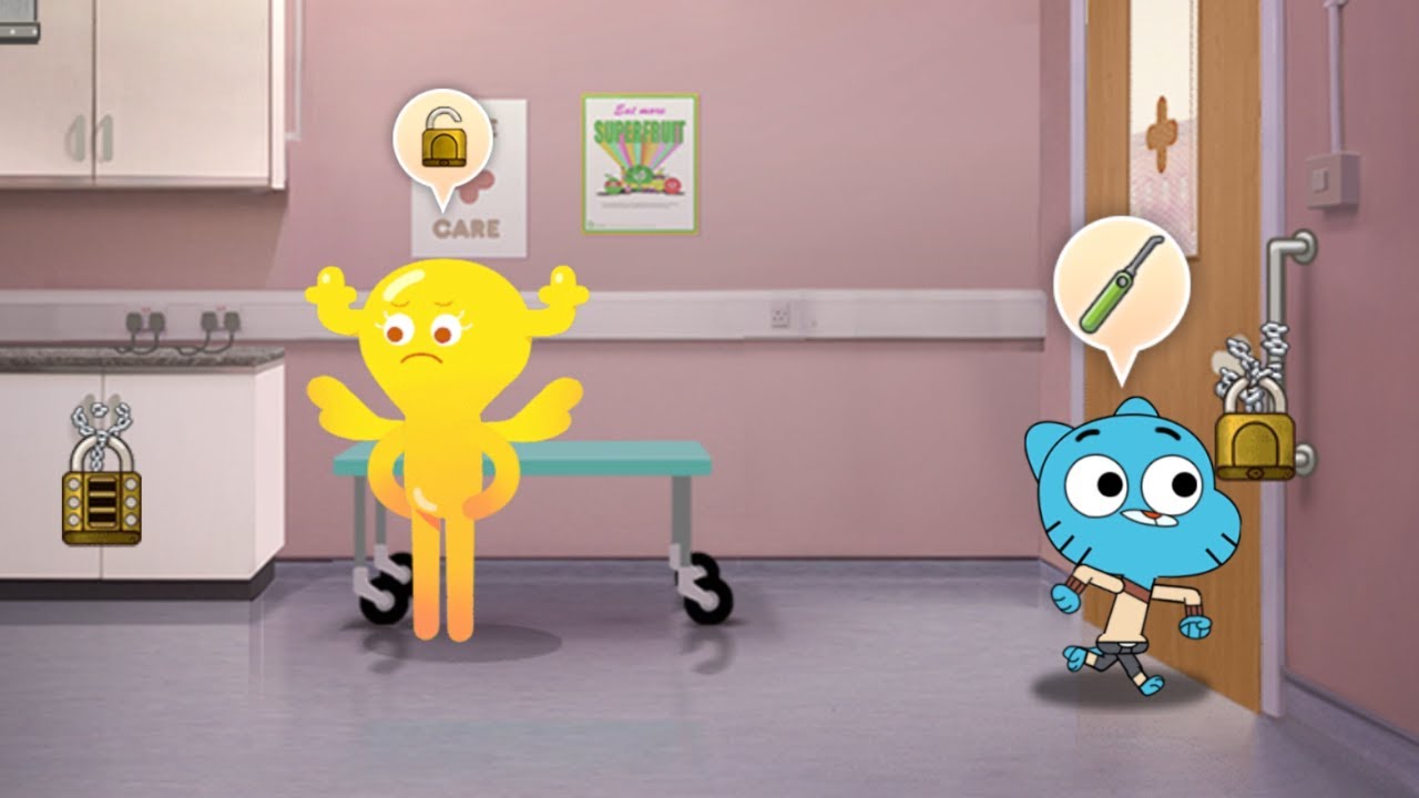 The Amazing World of Gumball Darwin Rescue Move Over Jill Valentine
