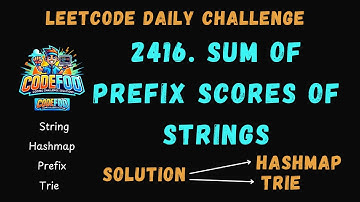 2416. Sum of Prefix Scores of Strings | LeetCode Daily Challenge | Today POTD | Trie | C++