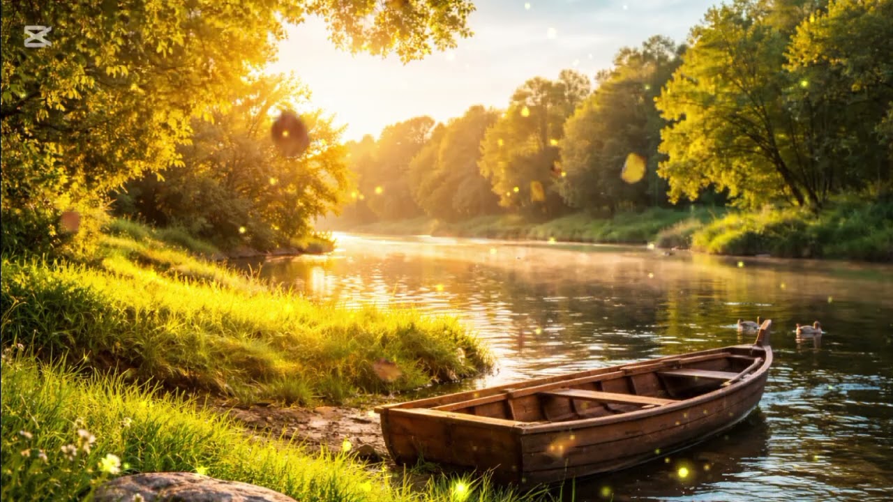 Relaxing River Sounds 🌊🏞️#sleepmusic #watersounds #deepsleep #naturesounds #relaxing #relaxingmusic 