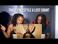 Brooklyn Queen - "Trust" Freestyle & "Lost Count" [Official Music Video] REACTION