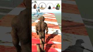 Indian Bikes Driving 3D 💥 All Vehicles Jump Challenge 🤯 GTA India #shorts #gaming #challenge #gta