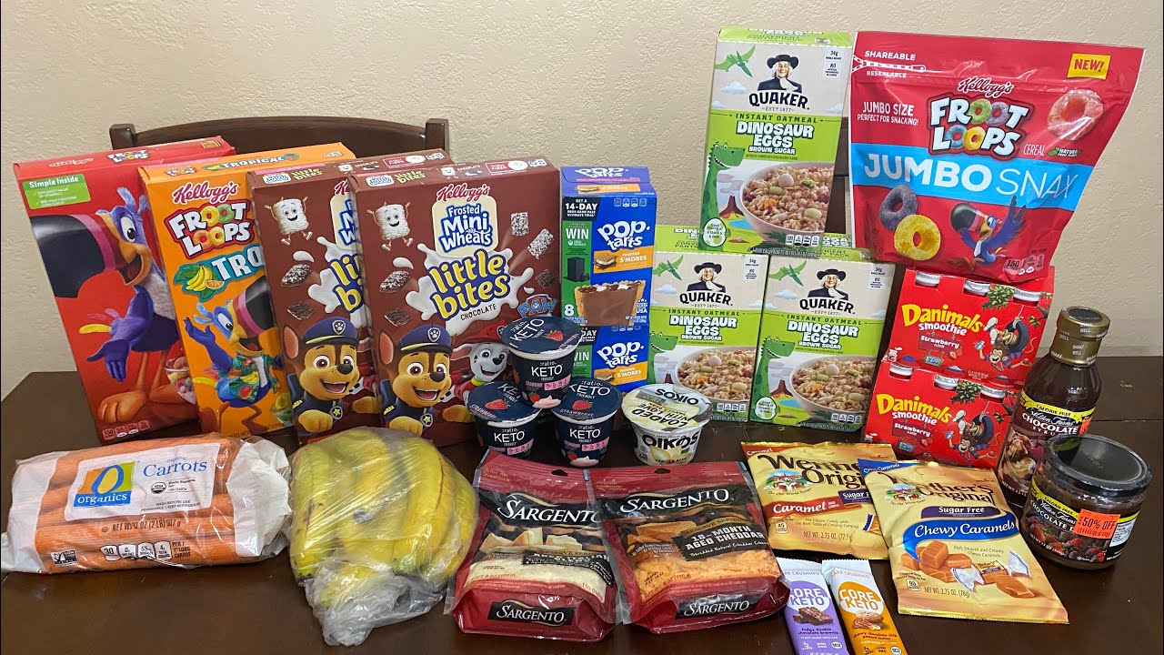 Albertsons Coupon Grocery Haul Aug 06 2021 YouTube