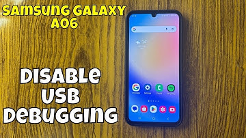 How To Disable USB Debugging In Samsung Galaxy A06 #new