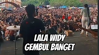 LALA WIDY GEMBUL BANGET DARI BELAKANG PAKAI SERBA PUTIH