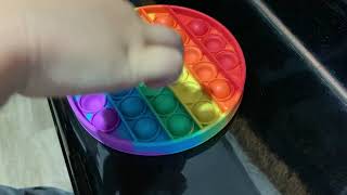 Rainbow Pop It -Practise Firm Fingertips