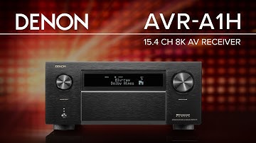Denon AVR-A1H: The 70lb BEAST Flagship Home Theater Receiver w/ 15 Channels & 4 Sub Outs 🤯