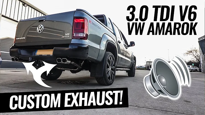 DDXC 3.0 V6 TDI VW Amarok Downpipes and Custom Exhaust!
