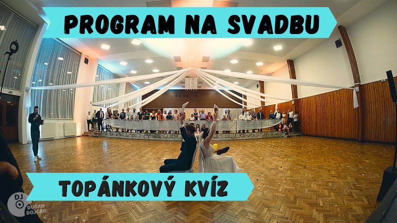 Topánkový kvíz - Program na svadbu