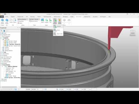 Turning Stock Models - PowerMill 2018
