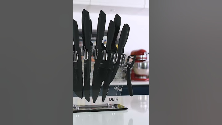DEIK 16 pieces knife set | Stainless Steel | Unboxing and Review