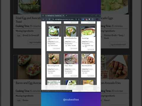 Food Recipes Website