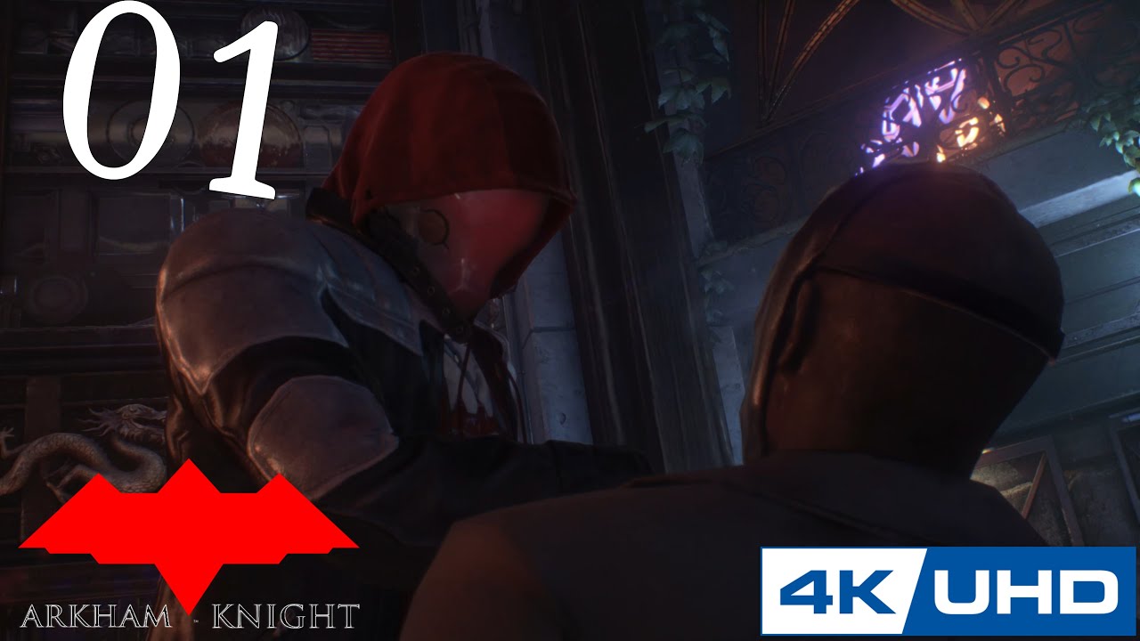 4K] Batman: Arkham Knight - Arkham Episodes DLC - Playthrough - Part 1 -  RED HOOD STORY (PS5) - YouTube