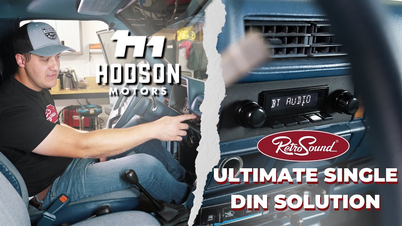 The Ultimate Single DIN Radio Solution For Your Classic Car or Truck