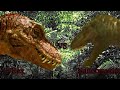 Jurassic fight club nanotyranus vs t-rex (re-audioed)