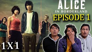 Alice in Borderland Reaction Episode 1 | Japanese drama | INDIAN first time watching | Mastermind