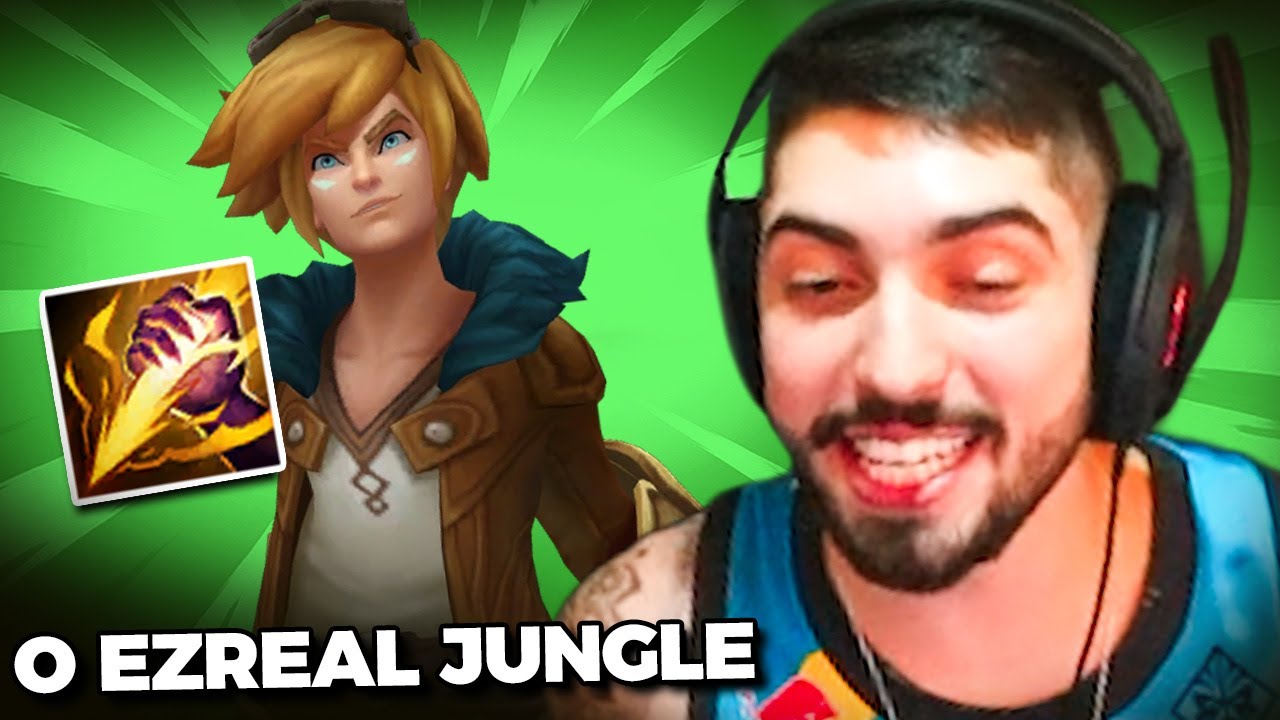 JUKES TESTOU O EZREAL JUNGLE NA FLEX DA SUCATA | CORTES DO JUKES