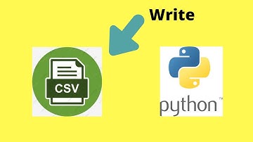 Write to CSV File in Python|csv.writer in python|CSV write row in python