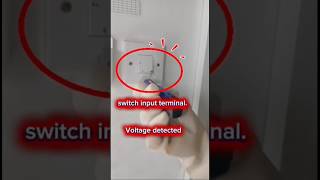 How to Check Live Voltage Without Opening a Switch ⚡ | Voltage Detector Demo