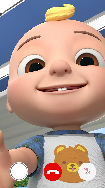 Ring Ring! JJ's Facetiming you with his Daddy! Say HI! #cocomelon #shorts