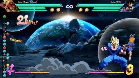 Goku SSJ mid screen ki blast loop