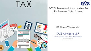 OECD's Recommendation to Address Tax Challenges of Digital Economy