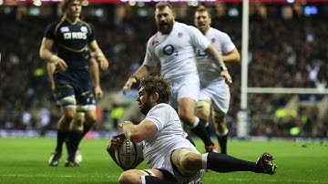 Geoff Parling try vs Scotland - 2013