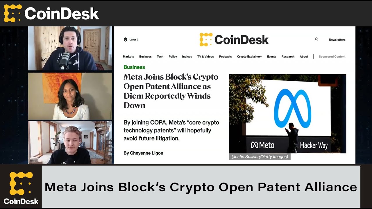 Meta Joins Block’s Crypto Open Patent Alliance as Diem Reportedly Winds Down